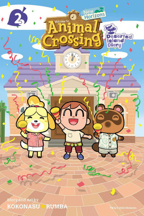 Animal Crossing: New Horizons, Vol. 2: Deserted Island Diary KOKONASU RUMBA 9781974727032 [USED COPY]