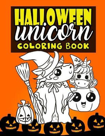 Halloween Unicorn Coloring Book by Annie Clemens