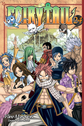 Fairy Tail 24 Hiro Mashima 9781612622668 [USED COPY]