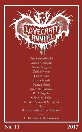 Lovecraft Annual No. 11 (2017) by Author S T Joshi