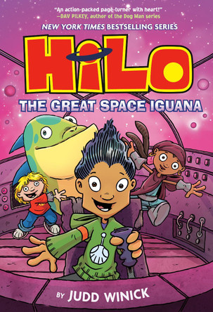 Hilo Book 11: The Great Space Iguana: (A Graphic Novel) Judd Winick 9780593807101