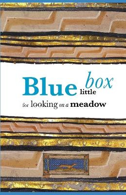 Blue little box for looking on a meadow by B J D
