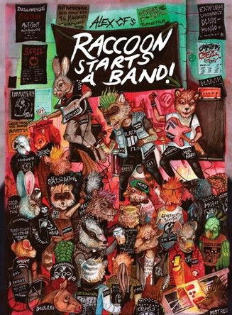Raccoon Starts A Band by Alex Cf