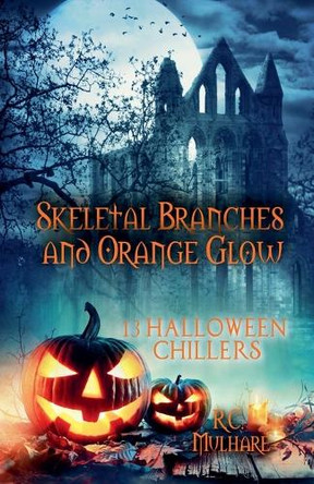 Skeletal Branches and Orange Glow by R C Mulhare