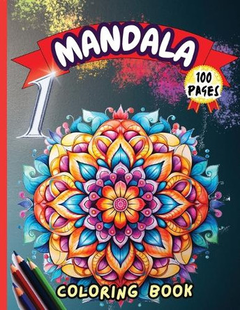Mandala 1 Coloring Book by Peter
