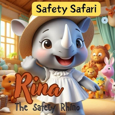 Rina the Safety Rhino: Safety Safari Varsha I B 9798304007702