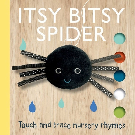 Touch and Trace Nursery Rhymes: Itsy Bitsy Spider Finger Puppet Book by Emily Bannister
