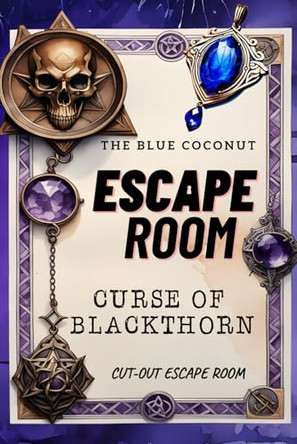 Curse of Blackthorn: Cut out Escape Room Blue Coconut 9798340115775