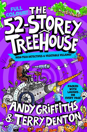 The 52-Storey Treehouse: Colour Edition! by Andy Griffiths