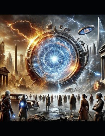 ChronoCore: The Fractured Threads of Time Dave Pitman 9798340421760