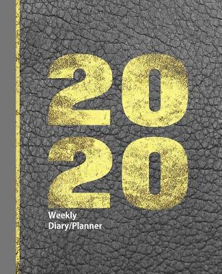 Leather & Gold Leaf Effect Design: Diary Weekly Spreads January to December Shayley Stationery Books 9781073361533
