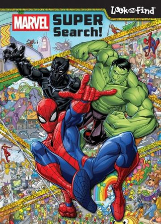 Marvel: Super Search! Look and Find Pi Kids 9798384600404