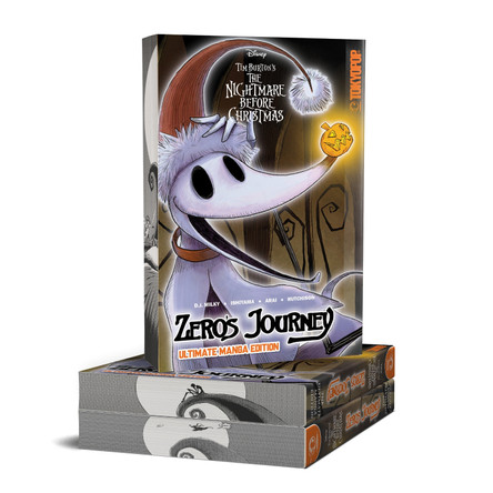 Disney Tim Burton's The Nightmare Before Christmas: Zero's Journey (Ultimate Manga Edition with Sprayed Edges) D.J. Milky 9781427880512
