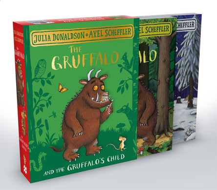 The Gruffalo and the Gruffalo's Child Board Book Gift Slipcase Julia Donaldson 9781035050802