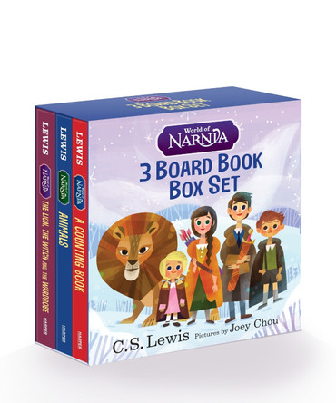 World of Narnia: 3 Board Book Box Set: The Lion, the Witch, and the Wardrobe, the Chronicles of Narnia: Animals, the Chronicles of Narnia: A Counting Book C S Lewis 9780063446298