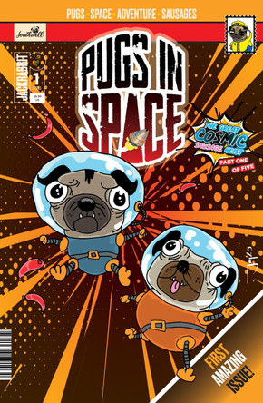 Pugs in Space (Invasion of the Sausage Snatchers) Jason Measures 9781068491030