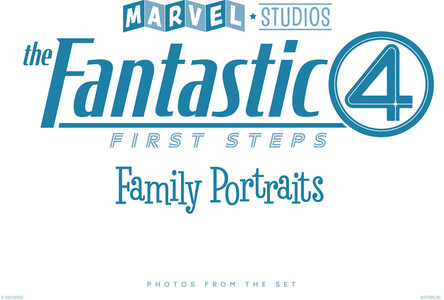 Marvel Studios' The Fantastic Four: First Steps - Family Portraits: Photos From The Set Jess Harrold 9781302968045