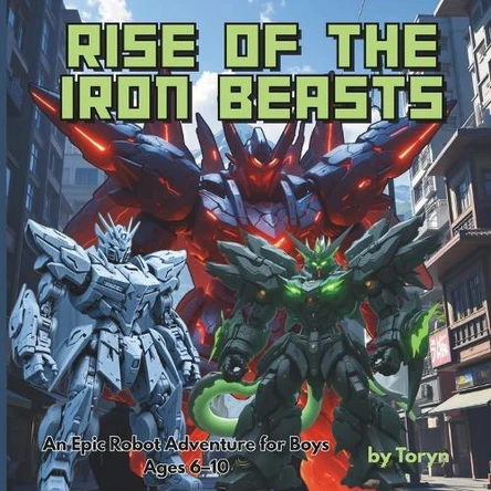 Rise of the Iron Beasts: An Epic Robot Adventure for Boys Ages 6-10 Kl Dennis 9798269037967