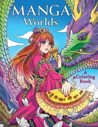 Manga Worlds: A Coloring Book Jolene Yeo 9781684620951