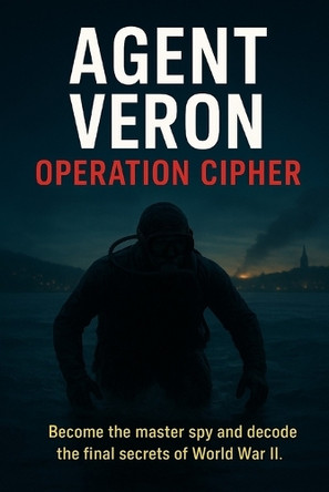 agent veron operation cipher: BECOME THE MASTER SPY AND DECODE THE FINAL SECRETS OF WORLDS WAR ll. Cristina Bahamonde 9798271716430