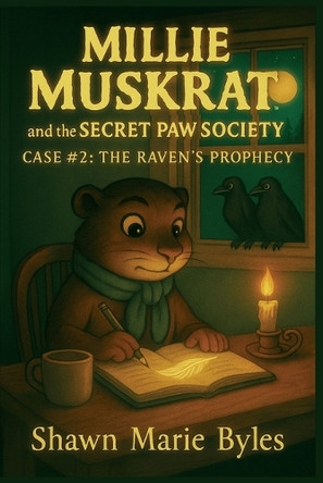 Millie Muskrat and the Secret Paw Society Case #2: The Raven's Prophecy: An Interactive Mystery Chapter Book for Young Detectives Shawn Marie Byles 9798999398949