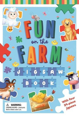 Fun on the Farm: A Jigsaw Story with 4, 24-Piece Puzzles Igloobooks 9781836504481