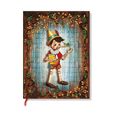 Carlo Collodi, Pinocchio (Fairy Tale Collection) Ultra Lined Hardcover Journal (Elastic Band Closure) Paperblanks 9780349715261