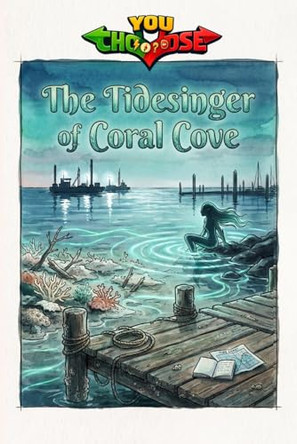 The Tidesinger of Coral Cove: A Quest where you say which way the story goes, as every choice helps shape your own ending Sasha Sutormin 9798261786894