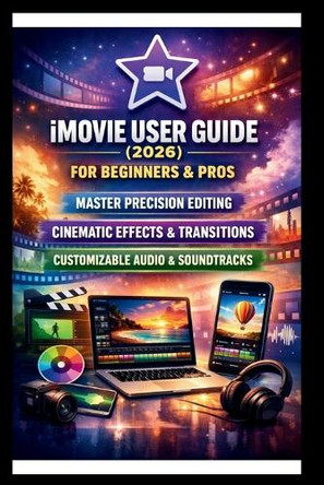 IMOVIE User Guide For Beginners And Pros: Step-by-step techniques for creating professional level videos for home, master precision editing, cinematic effects & transition and customizable Audio. George S Bogle 9798242800205