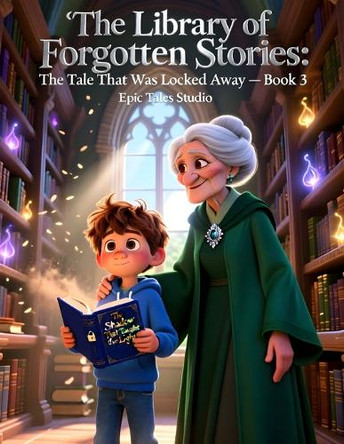 The Library of Forgotten Stories: The Tale That Was Locked Away - Book 3: A Magical Children's Story About Understanding, Fear, and Listening Epic Tales Studio 9798243062220