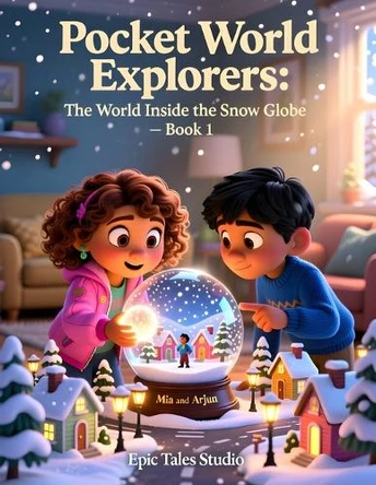 Pocket World Explorers: The World Inside the Snow Globe - Book 1: A Magical Adventure Story About Curiosity, Teamwork and Problem-Solving Epic Tales Studio 9798243594844