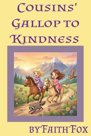Cousins' Gallop to Kindness: The Girls adventure takes place while horseback riding through mountain trails and encountering animals with a happy ending Faith Fox 9798243319799