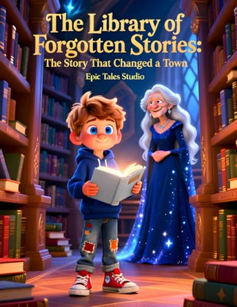 The Library of Forgotten Stories: The Story That Changed a Town - Book 4: A Gentle Magical Story About Kindness, Courage, and the Power of Remembered Tales Epic Tales Studio 9798243193214