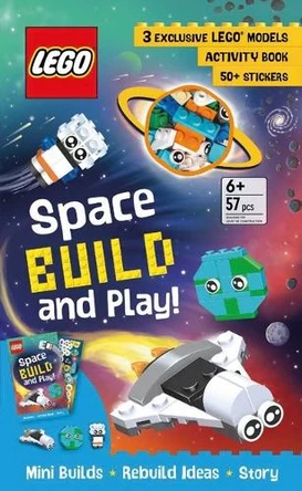 Lego Books: Space Build and Play Box Ameet Publishing 9780794454395