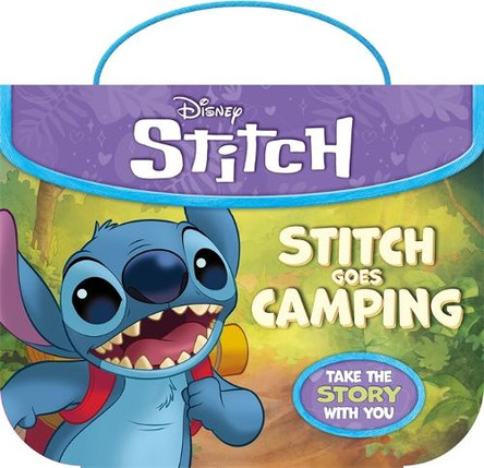 Disney Stitch: Stitch Goes Camping: An on-the-go storybook adventure | Perfect for travelling and bedtime stories Walt Disney 9781836508106