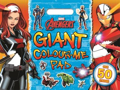 Marvel Avengers: Giant Colour-Me Pad Marvel Entertainment International Ltd 9781801082426 [USED COPY]