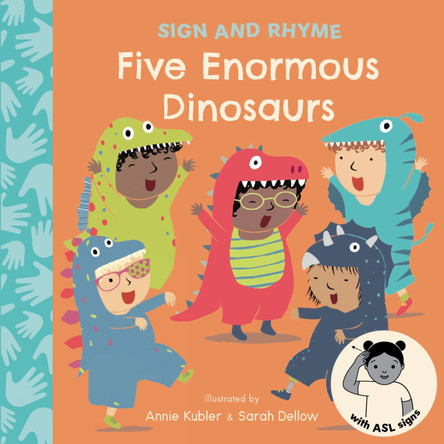 Five Enormous Dinosaurs ASL Annie Kubler 9781835322222