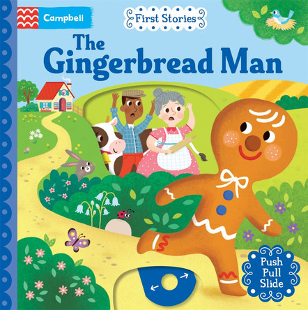 The Gingerbread Man: A Push, Pull, Slide Book Campbell Books 9781035081110