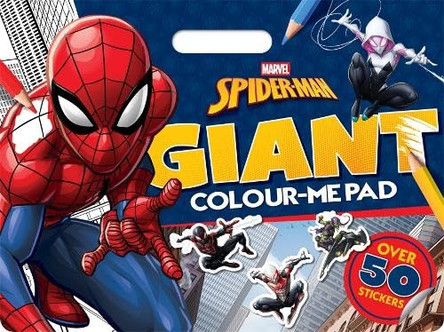 Marvel Spider-Man: Giant Colour-Me Pad Marvel Entertainment International Ltd 9781805857907