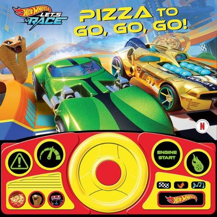 Hot Wheels Let's Race: Pizza to Go, Go, Go! Sound Book PI Kids 9798384602637