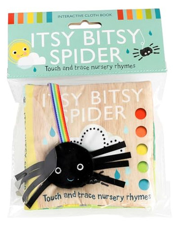 Touch and Trace Nursery Rhymes: Itsy Bitsy Spider Cloth Book Emily Bannister 9781667212807