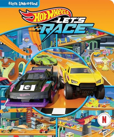 Hot Wheels Let's Race: First Look and Find Pi Kids 9798384603337