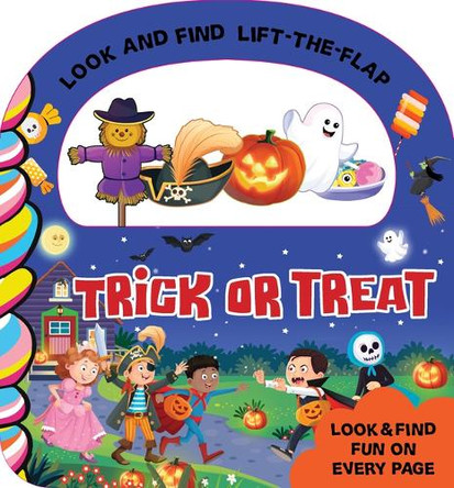 Trick or Treat Halloween Look and Find Lift-The-Flap Leeann Dominick 9781998211333
