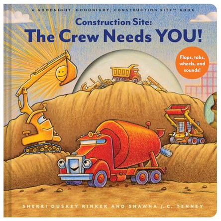 Construction Site: The Crew Needs YOU!: An Interactive Sound Book Sherri Duskey Rinker 9781452165080