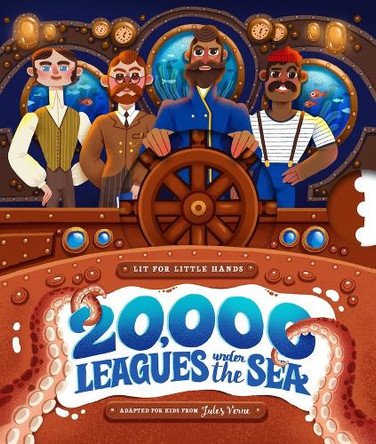 Lit for Little Hands: 20,000 Leagues Under the Sea: An Interactive Board Book Adapting the Classic for Kids Jules Verne 9798893961386
