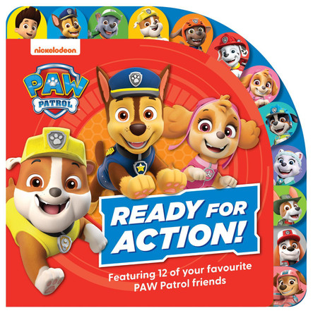 PAW Patrol Ready for Action! Tabbed Board Book Paw Patrol 9780008560058