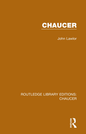 Chaucer John Lawlor 9780367357535