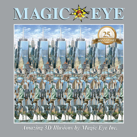 Magic Eye 25th Anniversary Book Cheri Smith 9781449494230