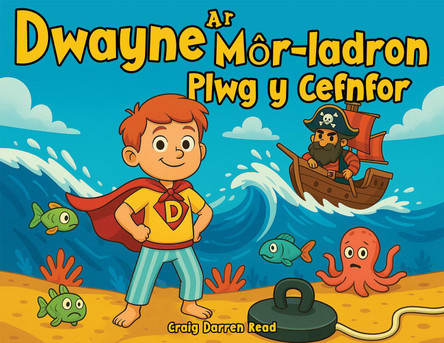 Dwayne a'r Mor-ladron Plwg y Cefnfor Craig Noble Legacy Publishing 9781911761198