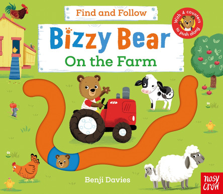 Bizzy Bear: Find and Follow On the Farm Benji Davies 9781839947636